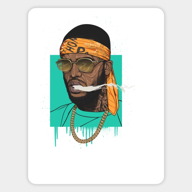 Dave East Magnet by BokkaBoom